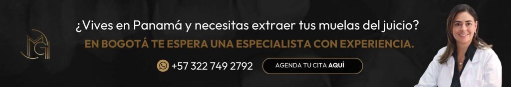 Extracción de cordales para pacientes de Panamá en Bogotá - Dra Carolina Gil