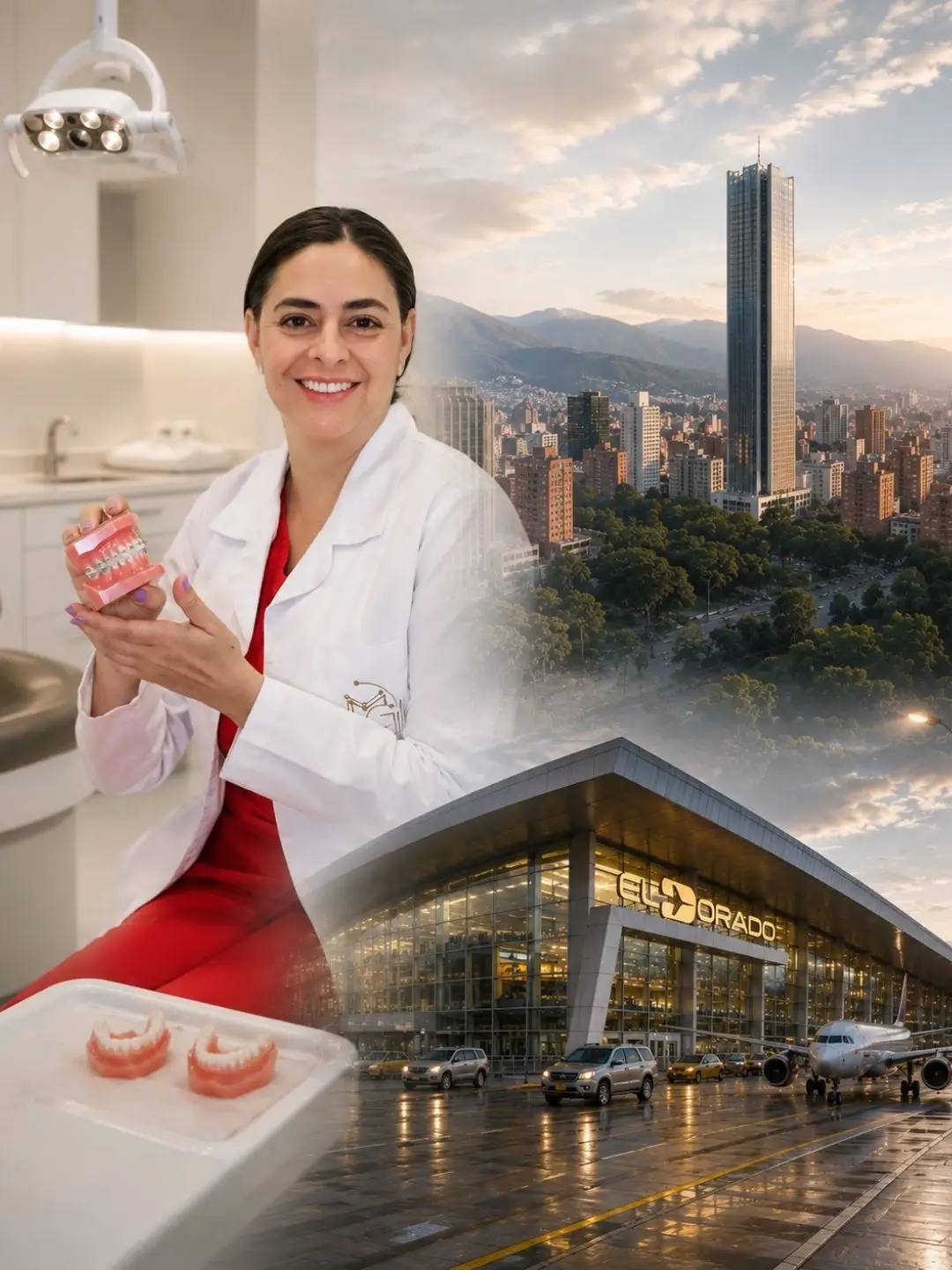 Dra. Carolina Gil, Bogotá y Aeropuerto Internacional El Dorado
