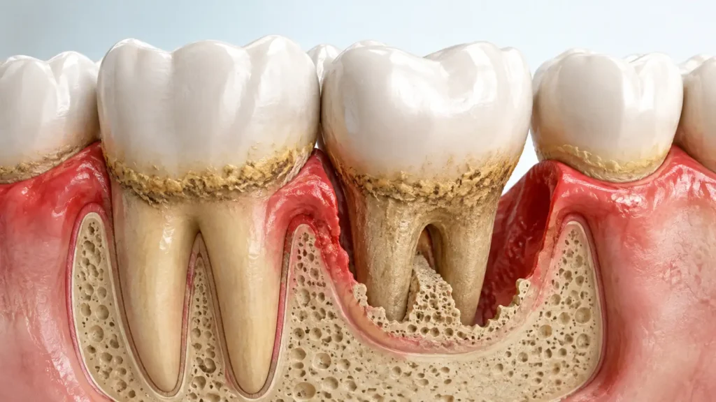 ¿Tienes un diente flojo Entiende qué es periodontitis dental y cómo puede afectar su soporte - Dra Carolina Gil -Bogotá